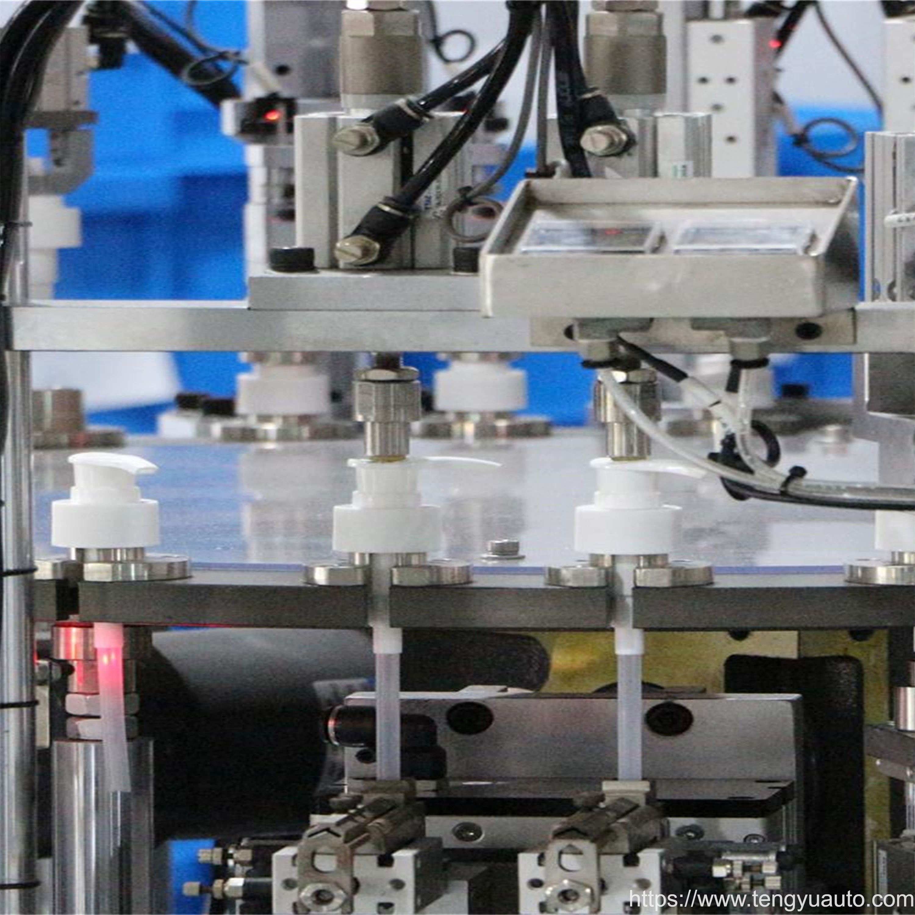 el bloqueo de la bomba de la loción de ensamblaje de la tapa de la máquina TY-A2